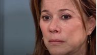 Alexis hears something she doesn't want to hear | Image: ABC